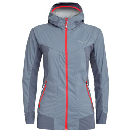 Chaqueta de mujer Salewa Pedroc Hybrid 3 PTX/DST W JKT gris FlintStone/