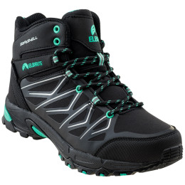 Calzado de mujer Elbrus Mabby Mid Wp Wo'S negro Black/Biscay Green