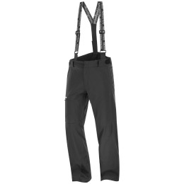 Pantalones de hombre Salomon Brilliant Pant M negro DEEP BLACK