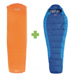 Juego Pinguin Set spacáku Savana 185 a karim azul