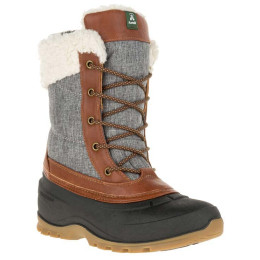 Botas de nieve para mujer Kamik Snowpearl gris/marrón Charcoal