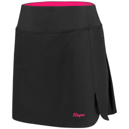 Falda de ciclismo para mujer Etape Bella negro/rosa