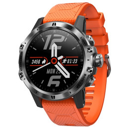 Reloj de pulsera Coros Vertix GPS Adventure Watch plata/naranja Silver/Orange