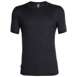 Camiseta funcional de hombre Icebreaker Mens Sphere SS Crewe negro BlackHthr