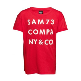 Camiseta para niños Sam73 Melanie rojo