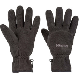 Guantes de hombre Marmot Fleece Glove negro