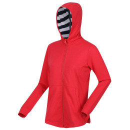 Sudadera de mujer Regatta Bayla Hoody rosa Miami Red