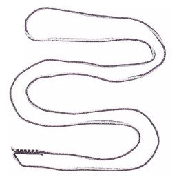 Nudo cosido Beal Dyneema Slings 10 mm (180 cm) blanco/gris