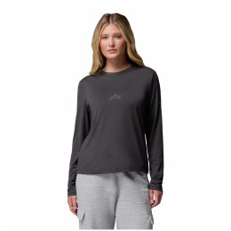 Camiseta de mujer Columbia Parsons Point™ LS Graphic Tee