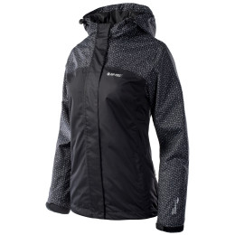 Chaqueta de mujer Hi-Tec Lady Monsa II negro Black/WhitePrint