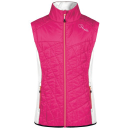 Chaleco de mujer Dare 2b Decorous Vest rosa Pkf/White