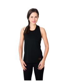 Camiseta sin mangas para mujer Drexiss Fit Stripe Pink