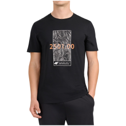 Camiseta de hombre 4F Tshirt M3571 negro Deep Black