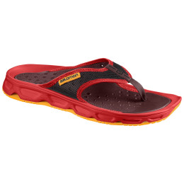 Chanclas de hombre Salomon RX Break negro/rojo FieryRed/Syrah/BrightMarigold