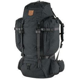 Mochila de senderismo Fjällräven Kajka 65 negro Coal Black