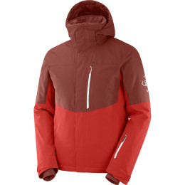 Chaqueta de hombre Salomon Speed Jacket M rojo GojiBerry/MadderBrown/White