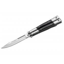 Navaja Boker Magnum Balisong Wood negro