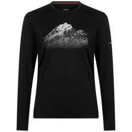 Camiseta funcional de hombre Icebreaker Men Mer 200 Oasis LS Crewe Rising Light
