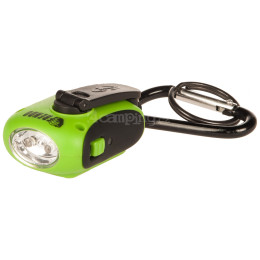 Linterna Frendo Dynamo XS Solar verde Green