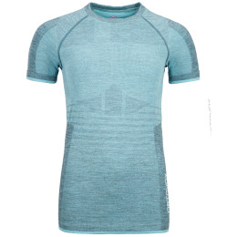 Camiseta funcional de mujer Ortovox 230 Competition Short Sleeve W azul ice waterfall
