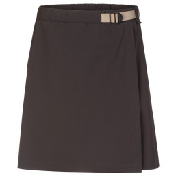 Falda Hannah Atta Skirt marrón oscuro raven