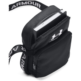 Bolsa de hombro Under Armour Loudon Crossbody negro Black/Black/White