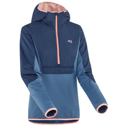 Chaqueta de mujer Kari Traa Signe Hybrid azul marin