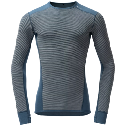 Camiseta funcional de hombre Devold Reverso Merino Shirt Man azul Griffin