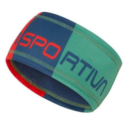 Banda para cabeza La Sportiva Diagonal Headband 2021 azul/verde Poppy/Opal