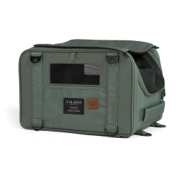 Bolso de transporte para perros FikaGo Truffle Plus khaki Green