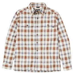 Camisa de hombre Marmot Movatn Heavywt Flannel LS marrón Papyrus