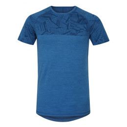 Camiseta funcional de hombre Husky Merino 100 Kr. Rukáv M azul