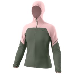 Chaqueta de mujer Dynafit Alpine Wind Jkt W rosa/verde 6371 - pale rose/5560