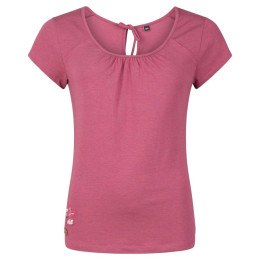 Camiseta de mujer Chillaz Hide the Best Time To Chill Flower violeta dry rose melange