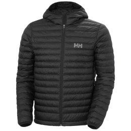 Chaqueta de hombre Helly Hansen Sirdal Hooded Insulator negro 990 Black