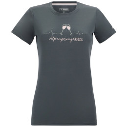 Camiseta de mujer Regatta Women’s Fingal Slogan gris Dark Storm