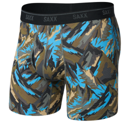 Calzoncillos bóxer Saxx Quest Quick Dry Mesh Boxer Brief Fly