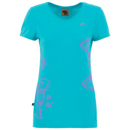 Camiseta de mujer E9 Spring 2.2 azul claro Emerald