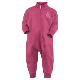 Mono para niños Devold Polar Baby Playsuit rosa Raspberry