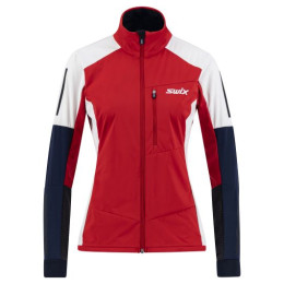Chaqueta de mujer Swix Dynamic rojo/azul Swix Red