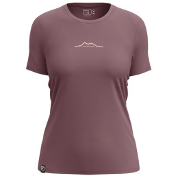 Camiseta de mujer Ortovox 150 Cool Mountain T-Shirt violeta oscuro/rosa Chestnut