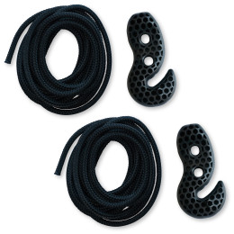 Fijación de hamaca La Siesta Uchycení sítě Tree Rope negro