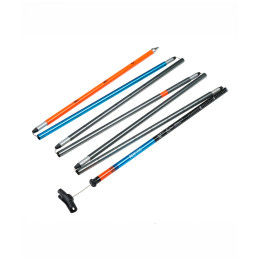 Sonda de avalancha Ortovox Probe Alu 280 azul/naranja Silver