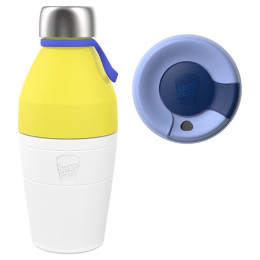 Taza térmica KeepCup Helix Thermal Kit 3v1 M blanco/azul Solo