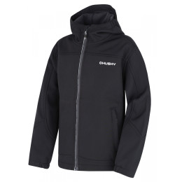 Chaqueta para niños Husky Simbo K 2022 negro black