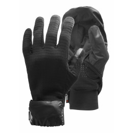Guantes Black Diamond Wind hood gridtech gloves negro Black