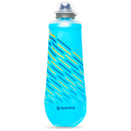 Botella plegable Hydrapak Softflask 250ml azul Malibu Blue