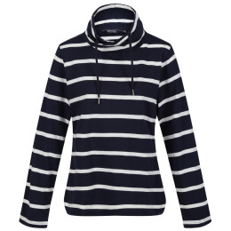 Sudadera de mujer Regatta Helvine azul Navy/WhitStr