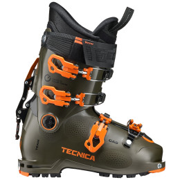 Botas de esquí de travesía Tecnica Zero G Tour Team verde/naranja tundra