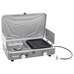 Hornillo de gas Outwell Jimbu Stove gris Silver Grey